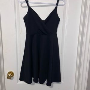 Short Black Party Dress - Size M